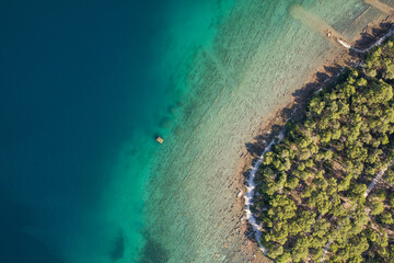 aerial view of the Croatia