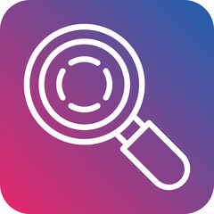 Vector Design Research Icon Style