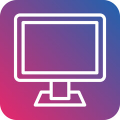 Vector Design Lcd Icon Style