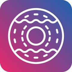 Vector Design Donut Icon Style