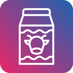 Vector Design Milk Icon Style