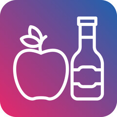 Vector Design Cider Icon Style