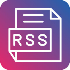 Vector Design RSS Icon Style