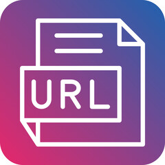 Vector Design URL Icon Style