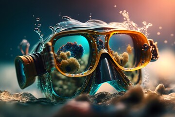 goggles created using AI Generative Technology