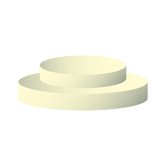 Flat 3D Podium