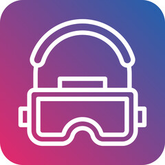 Vector Design Headset Icon Style