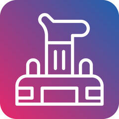 Vector Design Virtual Joystick Icon Style