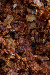 Macro of Ground Thai Chili