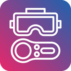 Vector Design Console Icon Style