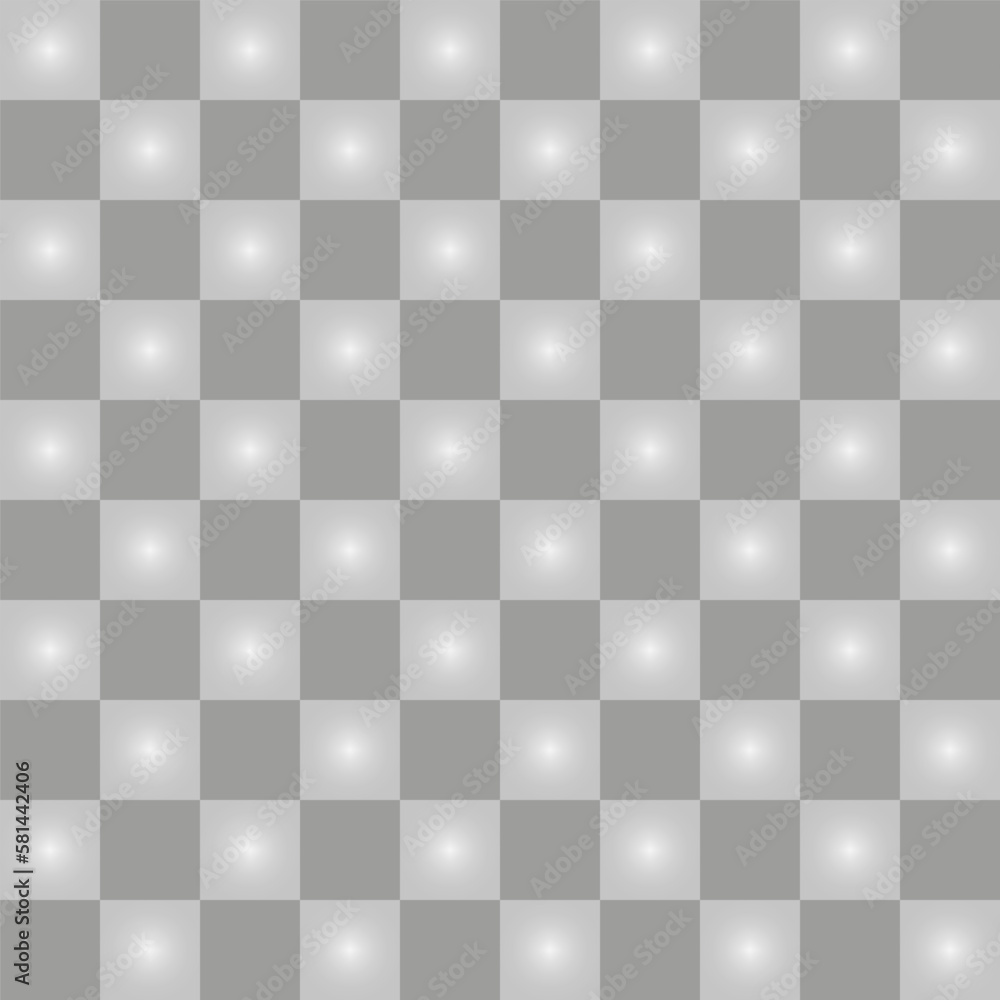Poster grey checkers in abstract style. vector illustration.