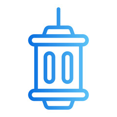 lantern gradient icon