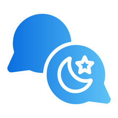 message gradient icon
