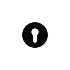Keyhole icon inspiration vector design