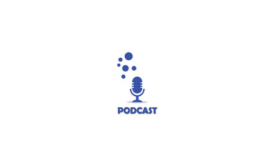 Simple white wallpaper for podcast purposes
