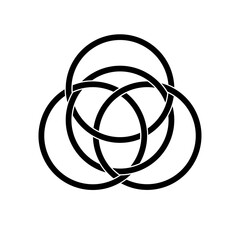 金輪紋・四つ組み金輪（よつくみかわな）