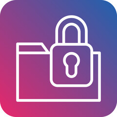 Vector Design Data Protection Icon Style