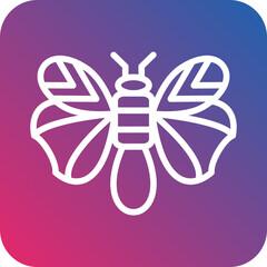 Vector Design Butterfly Icon Style