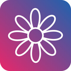 Vector Design Daisy Icon Style