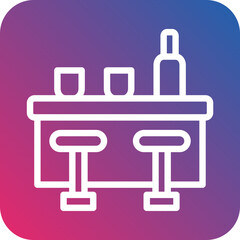 Vector Design Bar Counter Icon Style