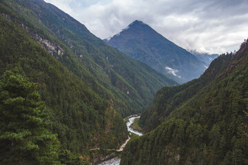 Bhote-Khosi river valley, Nepal