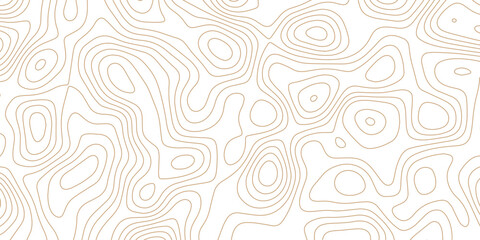 Abstract Topographic map background with wave line. gradient multicolor wave curve lines banner background design. Vector illustration. Line topography map contour background.