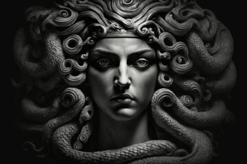 portrait of Medusa