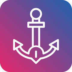 Vector Design Anchor Icon Style
