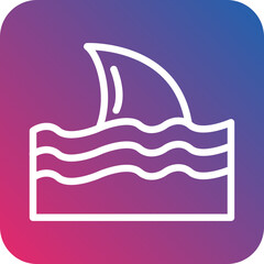 Vector Design Fins Icon Style