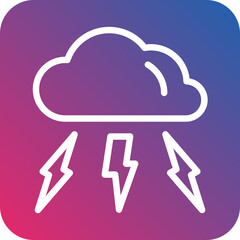 Vector Design Storm Icon Style