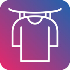 Vector Design Drying Clothes Icon Style