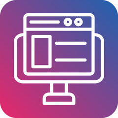 Vector Design Website Icon Style