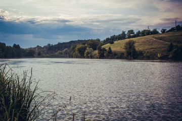 lake in the mountains
