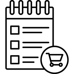 Shopping List Icon