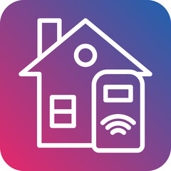 Vector Design Home Control Icon Style