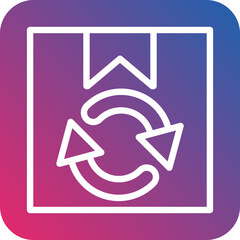 Vector Design Package Recycle Icon Style