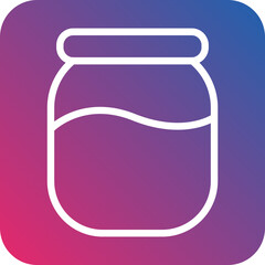 Vector Design Honey Jar Icon Style