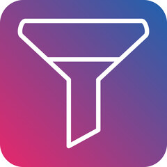 Vector Design Funnel Icon Style