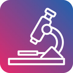 Vector Design Miscroscope Icon Style