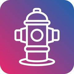 Vector Design Hydrant Icon Style