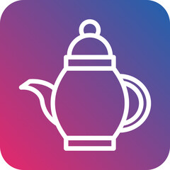 Vector Design Teapot Icon Style