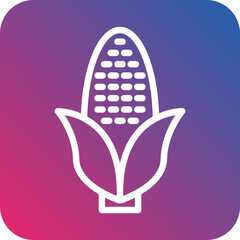 Vector Design Corn Icon Style