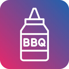 Vector Design Bbq Sauce Icon Style