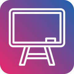 Vector Design Whiteboard Icon Style