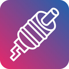 Vector Design Exhaust Pipe Icon Style