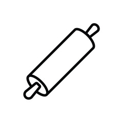 Rolling pin icon vector on trendy design