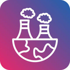 Vector Design Air Pollution Icon Style