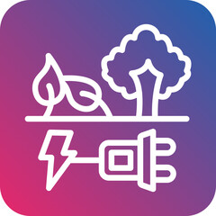 Vector Design Green Energy Icon Style
