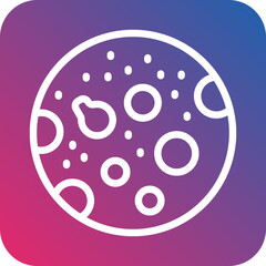 Vector Design Moon Icon Style