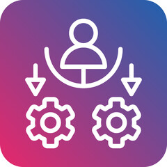 Vector Design Management Icon Style